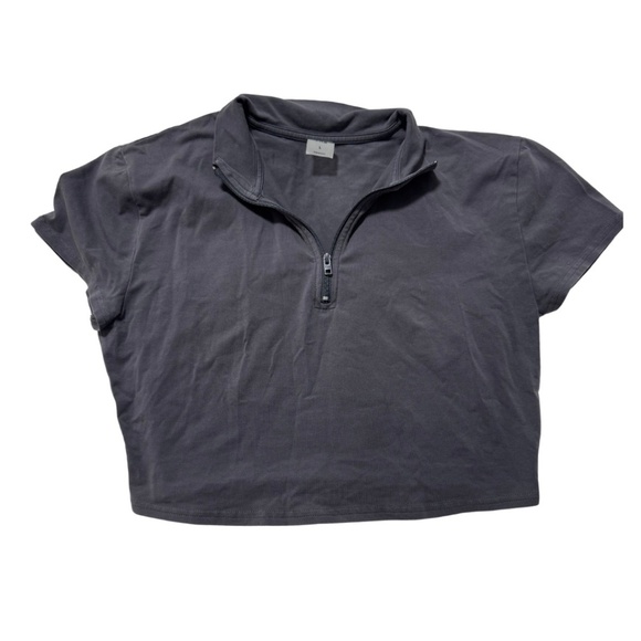 TNA Athletic Cropped Zip Up Shirt - Picture 4 of 6